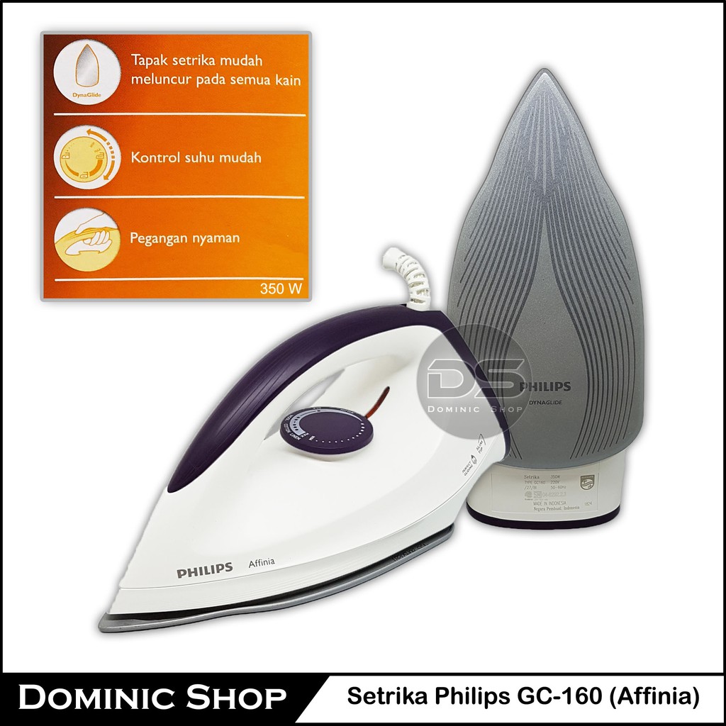 Setrika Philips GC-160 / Setrika Philips Affinia
