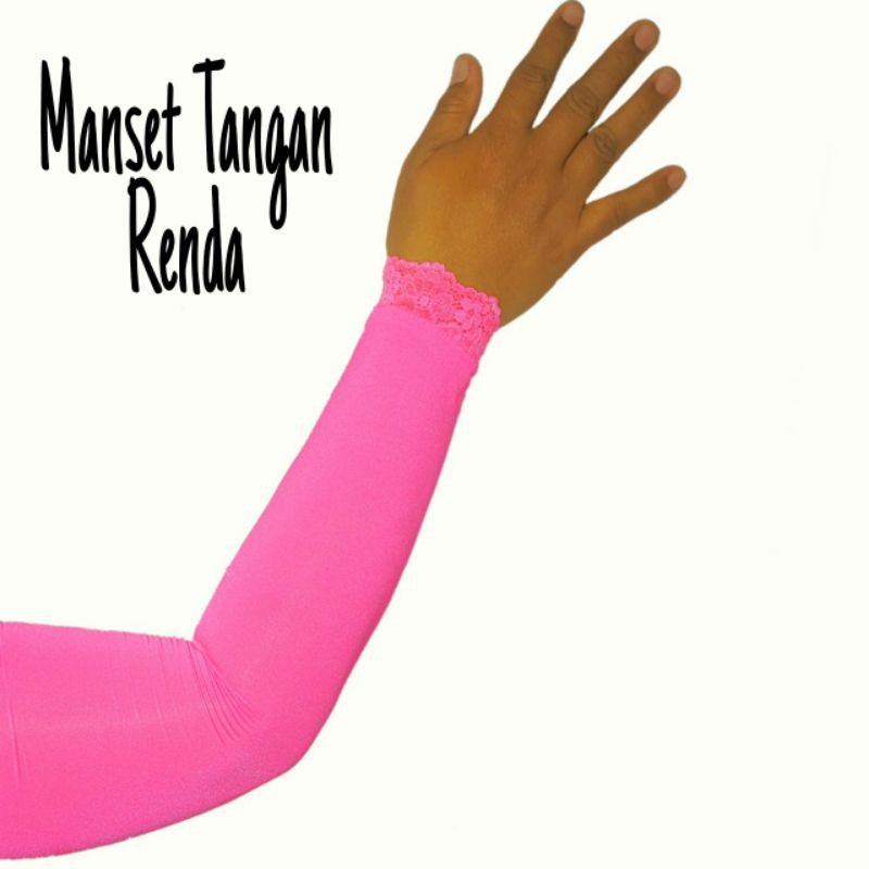 Manset Lengan Panjang Renda Manset Tangan Panjang Wanita