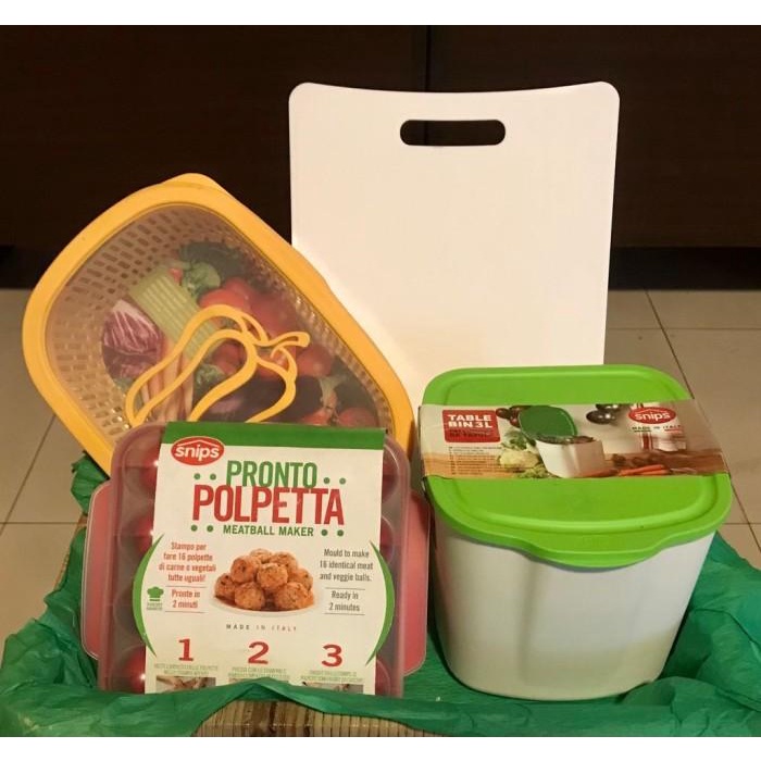 

Parcel / Hampers Ramadhan Snips Parcel Perlengkapan Dapur Series 1 Best Seller