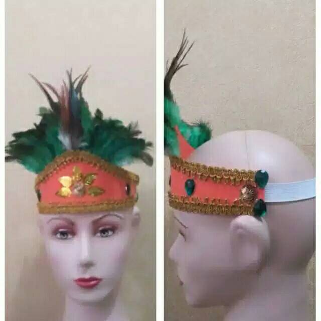 Topi papua/topi karnaval/topi bulu
