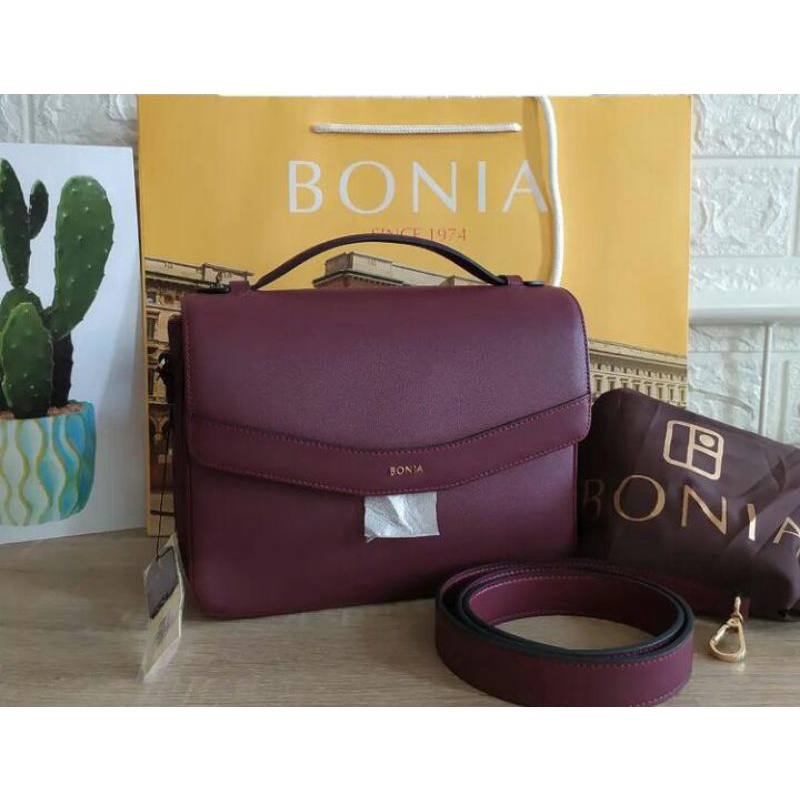 BONIA ORIGINAL SLING BAG METIS BURGUNDY