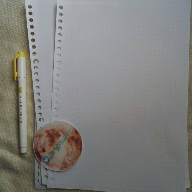 

DOT PAPER A5 DAN B5 /50lembar