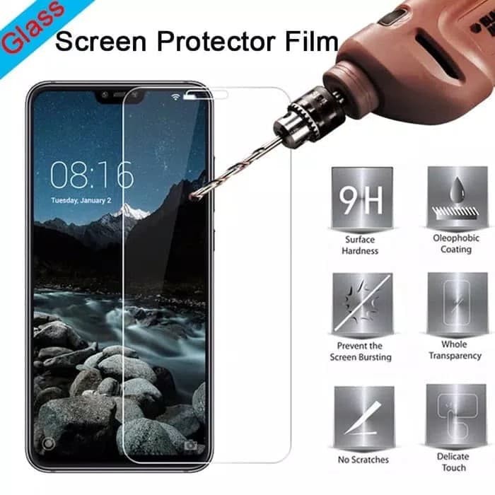 TEMPERED GLASS XIAOMI MI8 MI 8 LITE ANTI GORES KACA FULL BENING - SCREEN PROTECTOR