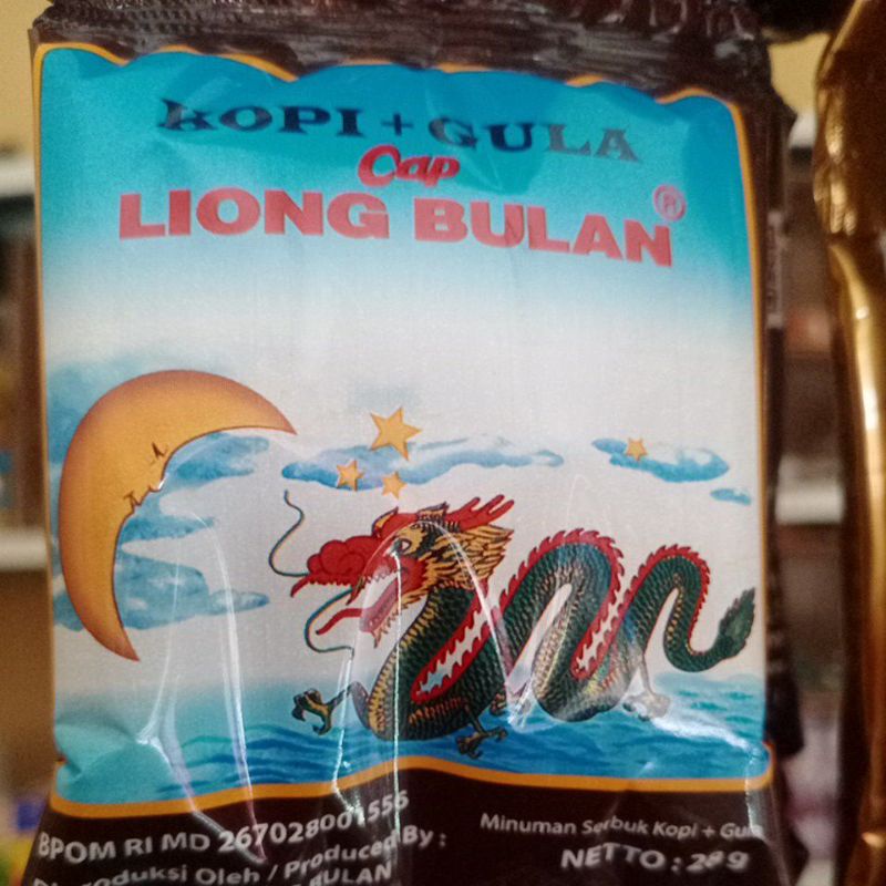 

kopi liong bulan plus gula 1 sachet 28 gram