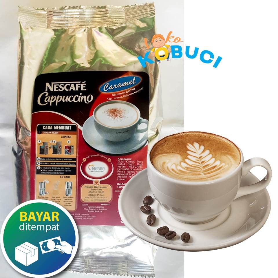 

[SUSE] Nestle Nescafe Cappucino Caramel 500 gr Bisa Bayar Di Tempat / COD