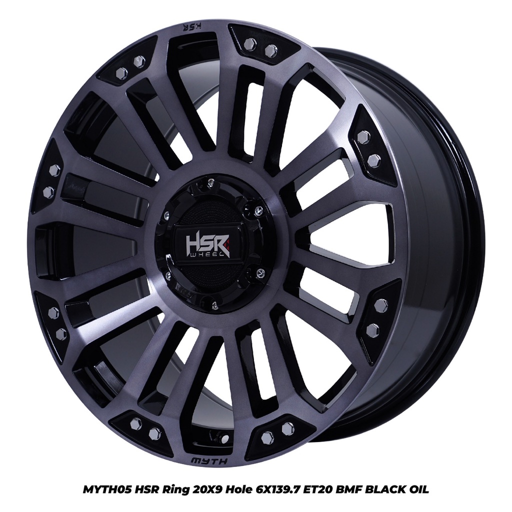 Velg Mobil HSR MYTH05 Ring 20 Pelek Offroad Pajero Fortuner Ranger I Gratis Kirim Probolinggo