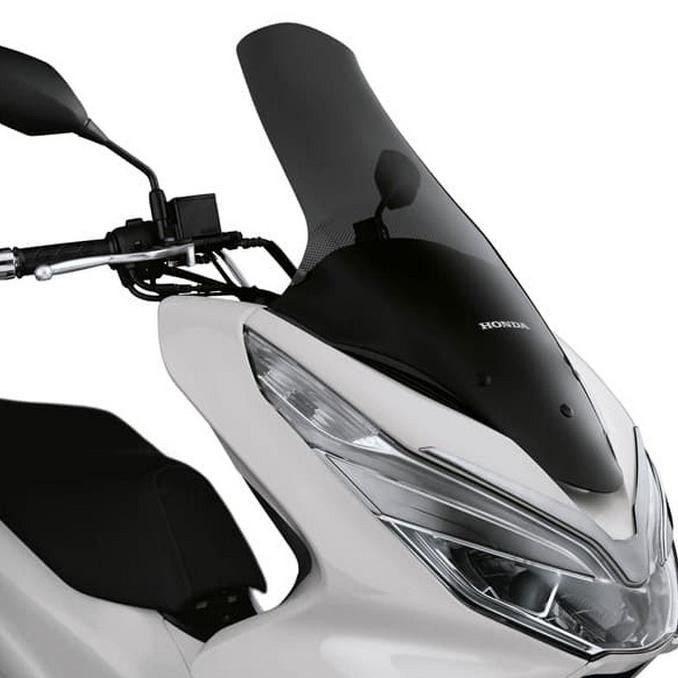 [[BISA COD]] High WindScreen (Kaca Depan) Honda PCX 150 K97 08S10K97G00 BERMUTU Kode 381