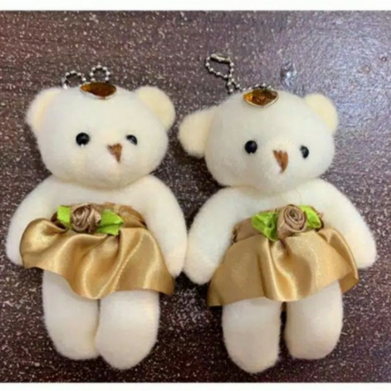 Gantungan Tas atau Kunci Boneka Beruang Import