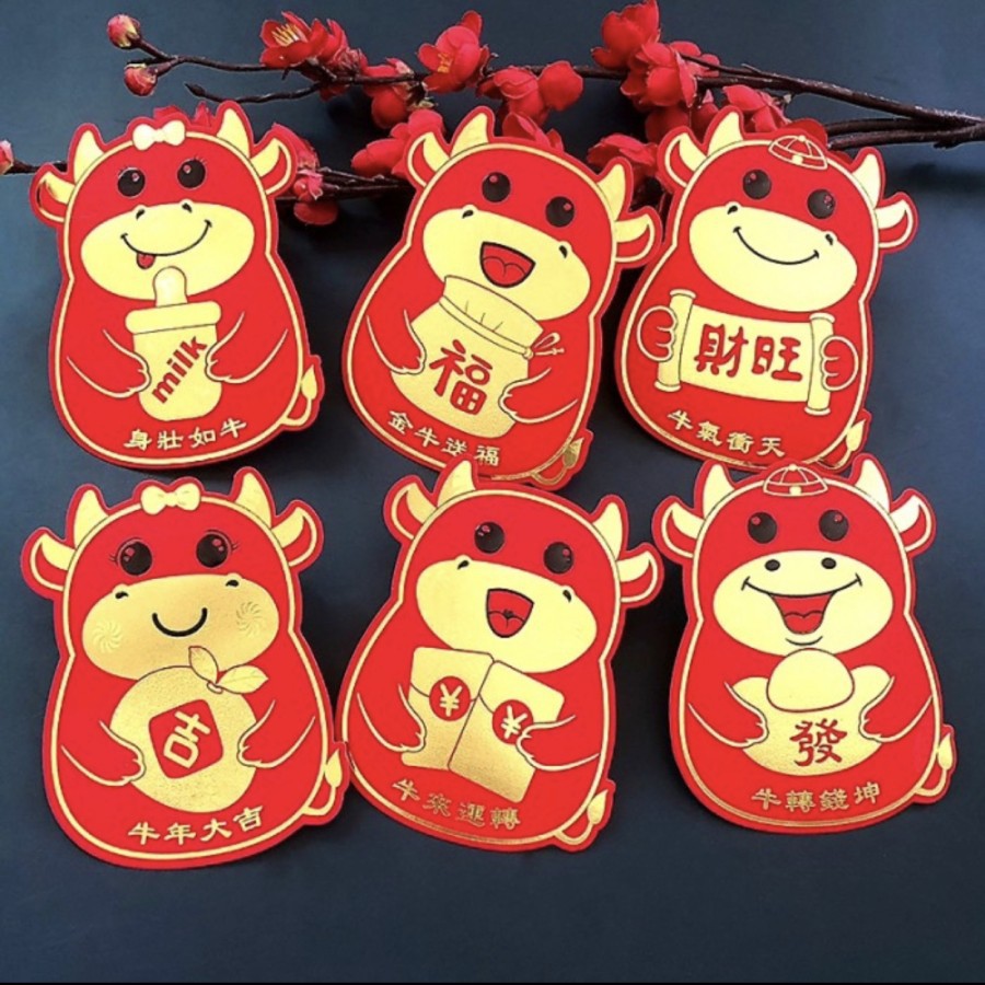 

Angpao 2021 Angpao Premium Kerbau Sapi 3D Imlek Sincia 1839 Murah