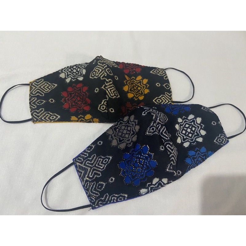 MASKER KAIN NON MEDIS MOTIF BATIK(EARLOOP)