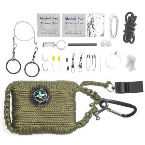 Unik Toolkit Survival Kit SOS Perlengkapan Camping  Lengkap Limited