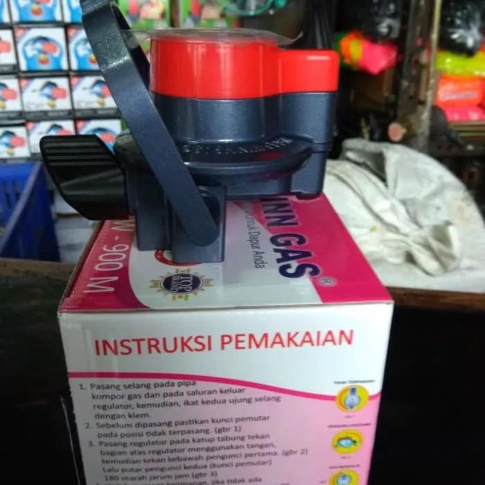 Kepala Gas Regulator Pengunci Ganda Win Gas
