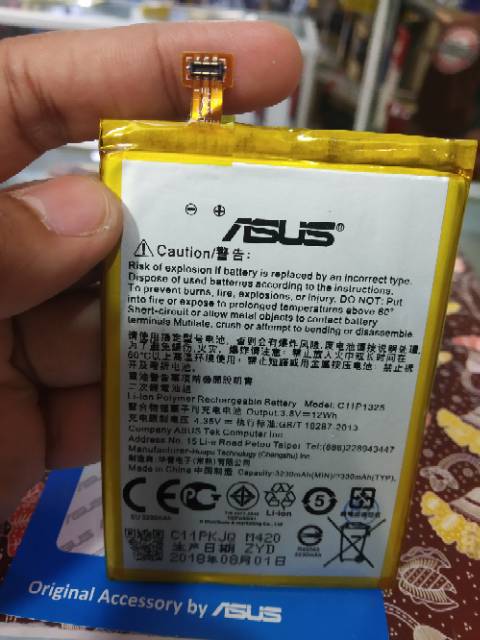 Baterai Zenfone 6 A600CG Battery Asus A600CG Zenfone 6 C11P1325