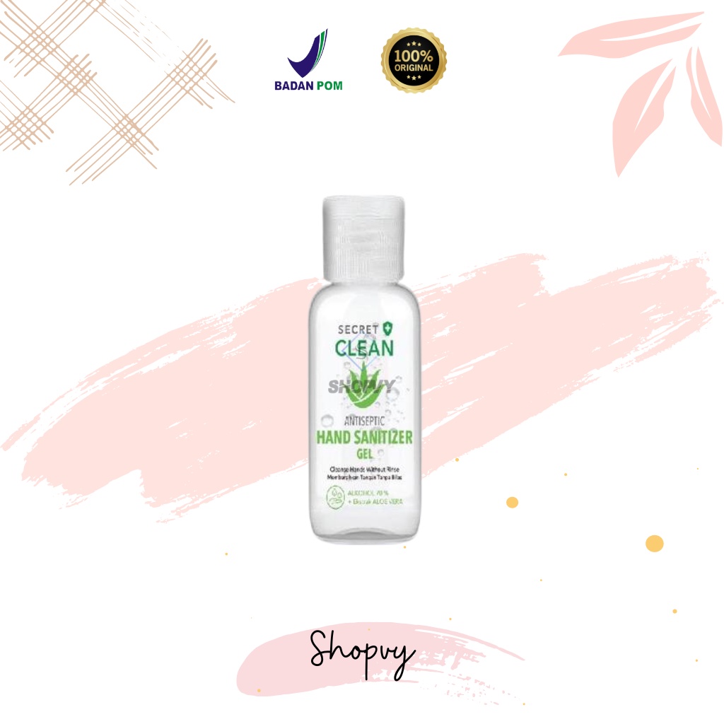 Secret Clean Hand Sanitizer Gel / Spray
