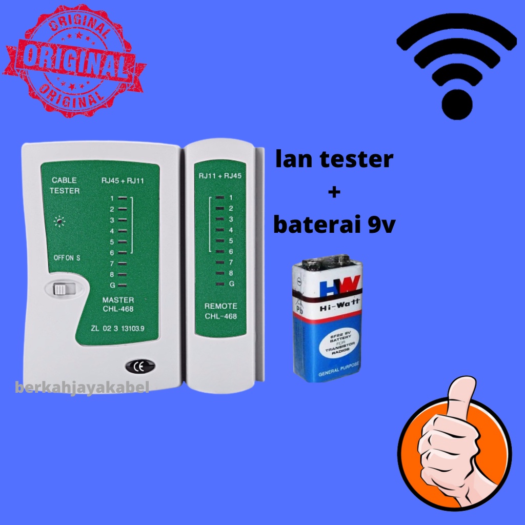 Tester kabel LAN RJ 45