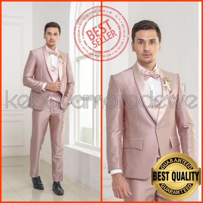 Jas Pengantin Pria Premium Wool | Jas Pengantin Formal | Jas Blazer Wedding | Jas Wedding | Jas Mode