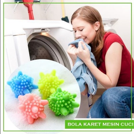 Bola Pencuci Baju Laundy Mesin Cuci Magic Laundry Laundri Ball [LANDAK]