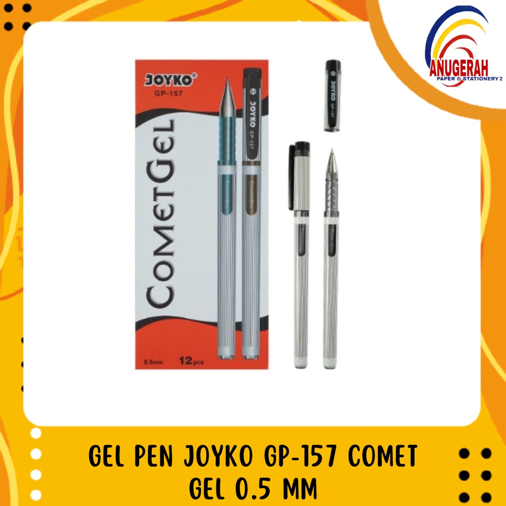 

Gel Pen Joyko GP-157 Comet Gel 0.5 mm (PCS)