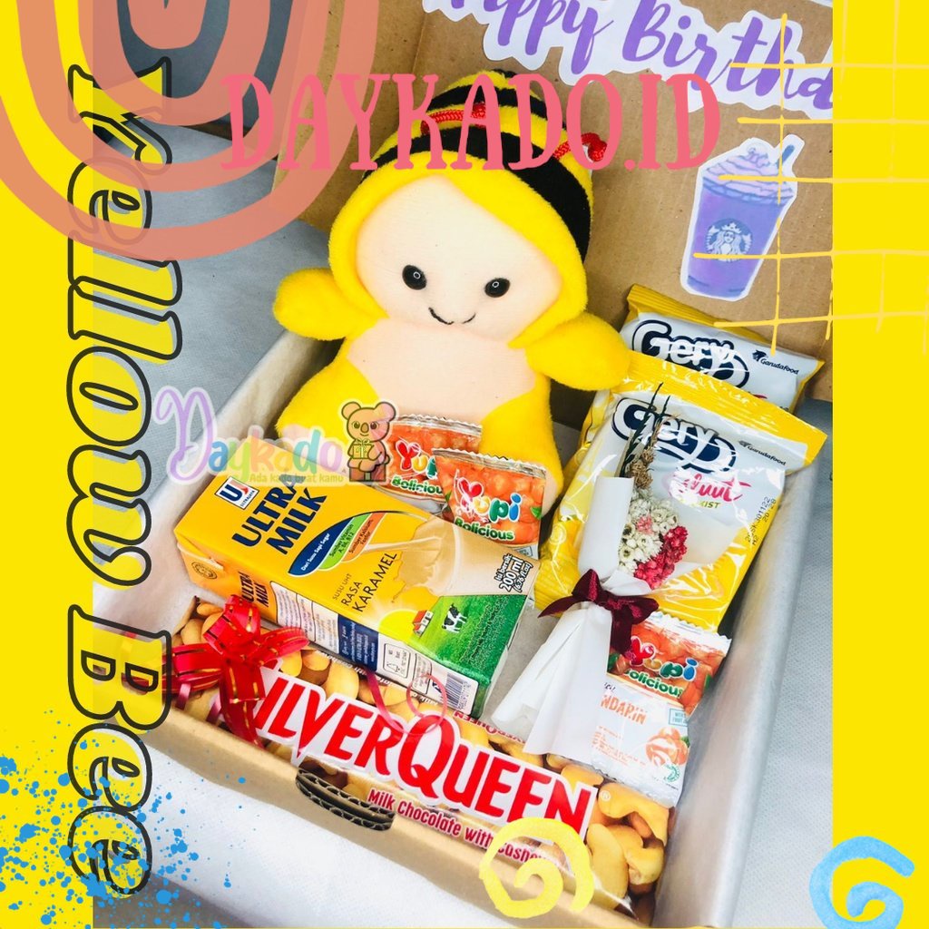 

hampers box snack box gift box bok wisuda graduation ulang tahun natal lebaran tunangan murah boneka baymax stict bear oleh oleh kenang kenangan
