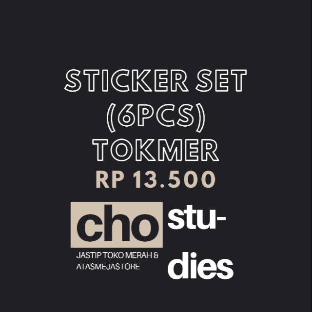 

STICKER SET TOKMER