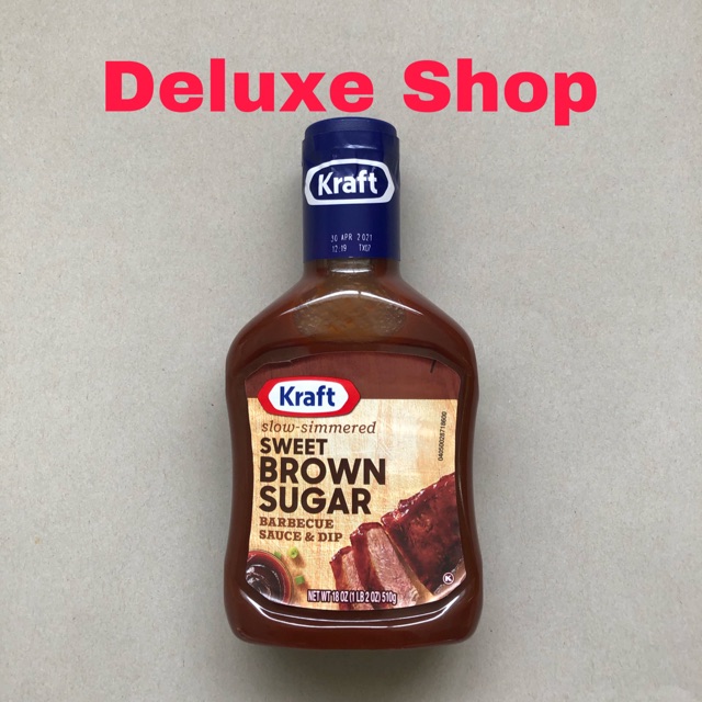 

Kraft BBQ Sauce Sweet Brown Sugar 510g