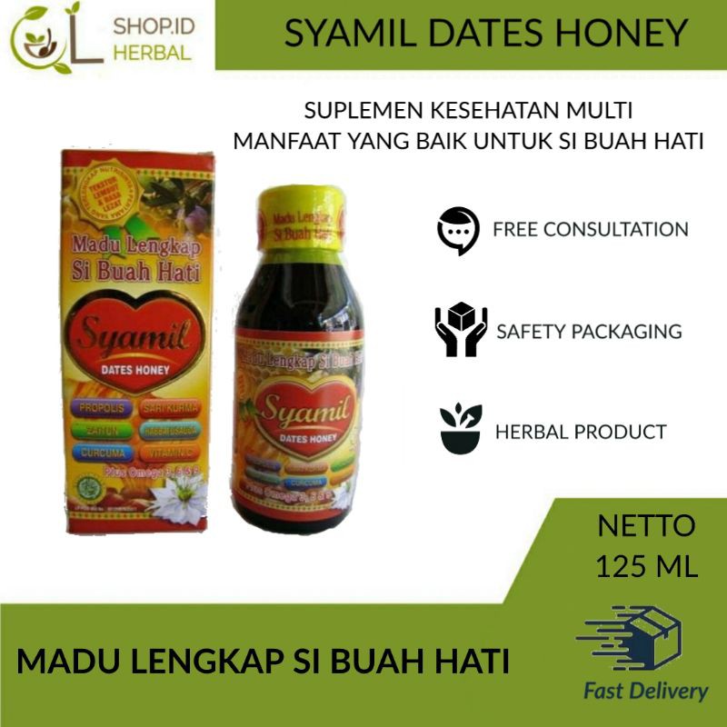 

MADU SYAMIL KIDS Dates Honey Madu Anak Lengkap