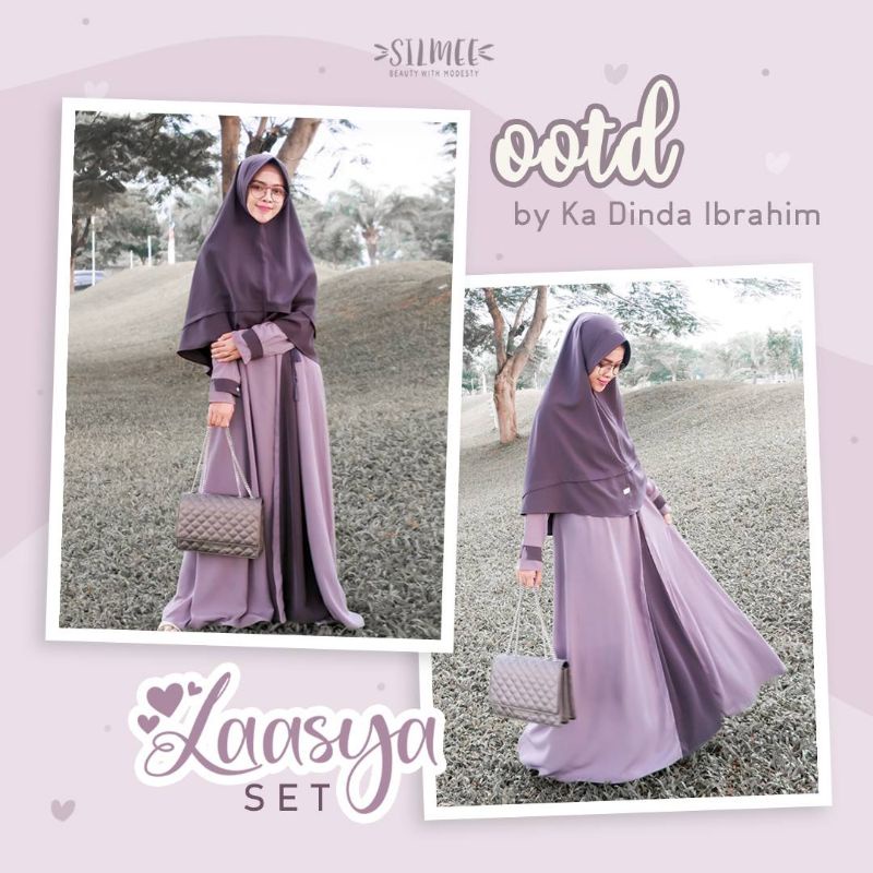 GAMIS LAASYA by Silmee | Gamis Busui | ready stock (Gamis Saja)