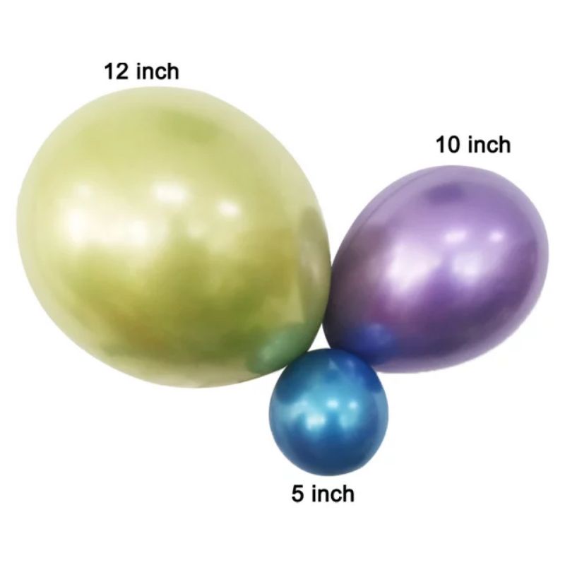 BALON CHROME 5 INCH / BALON KROM 5&quot;