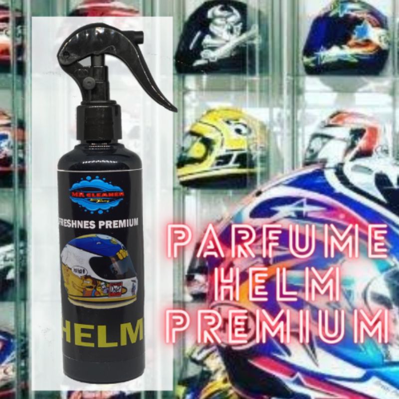 X3 Parfum HELM PREMIUM | Pewangi Helem | Helm Perfume | Pembersih Helm dr Bau Apek | Mencegah Jamur