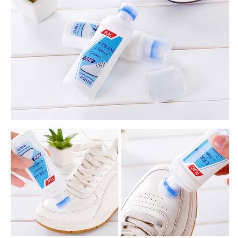 PEMUTIH DAN PEMBERSIH SEPATU &amp; SNEAKERS / CAIRAN PEMBERSIH SEPATU SHOES CLEANER