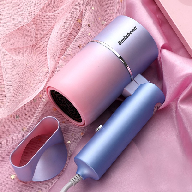 Hair Dryer Negative Lon Portable Pengering Rambut Hair Protection Quick Drying Hairdryer Low Noise