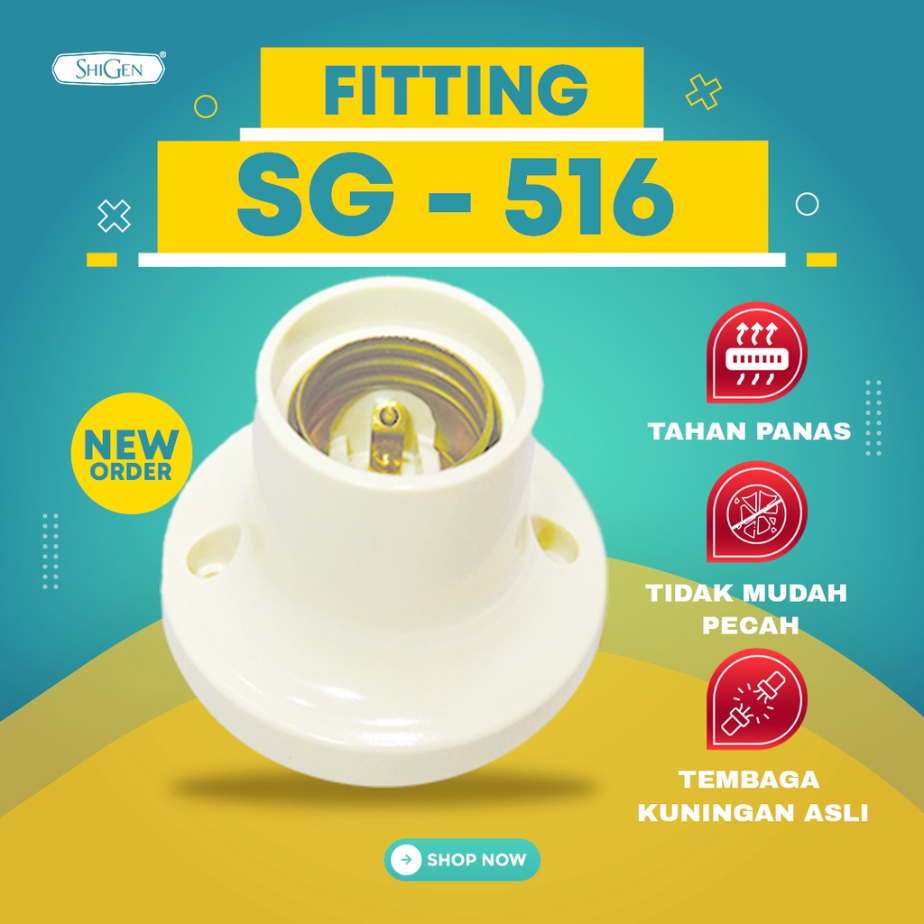 FITTING PLAFON PREMIUM SHIGEN SG 516