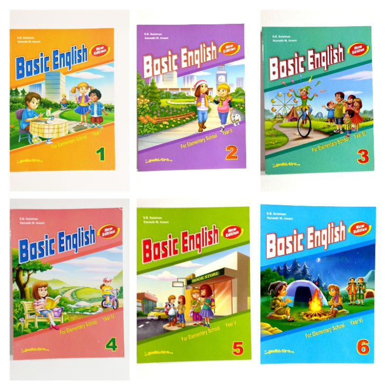 BASIC ENGLISH KELAS 1,2,3,4,5,6 SD ( S. B. SULAIMAN dkk.) YUDISTIRA