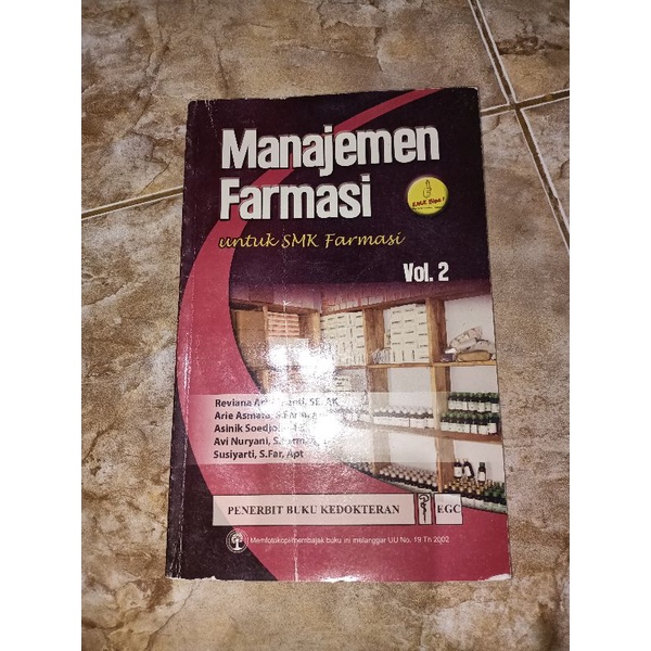 

buku manajemen farmasi