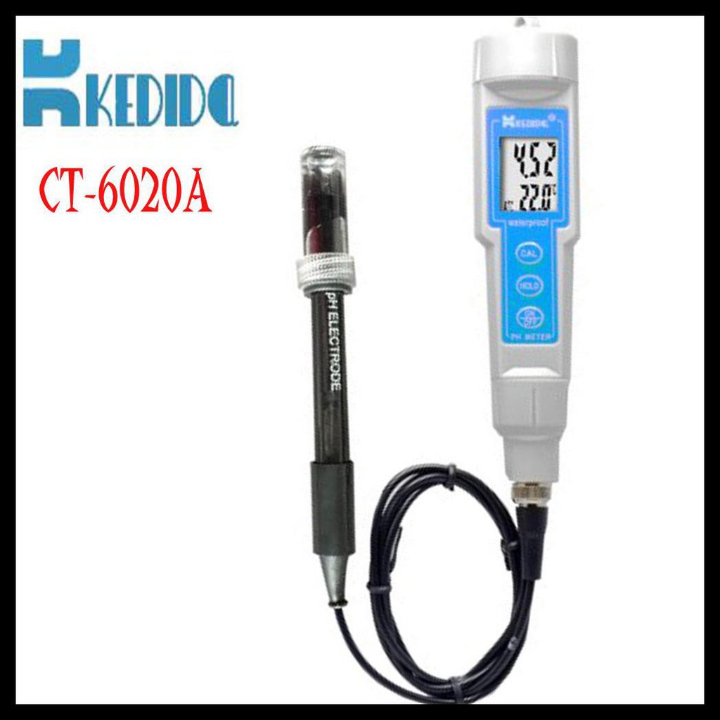 Ph Meter Ct-6020A Kedida Ct6020A External Probe Tester Ct 6020A Hydroponic Bnc Hidroponik Hydrophoni