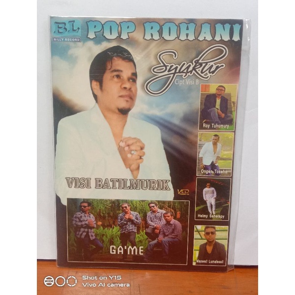 Kaset Vcd Original pop rohani (syukur)