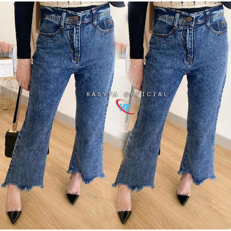 KF - FLORIDA CELANA CUTBRAY JEANS RAWIS #3