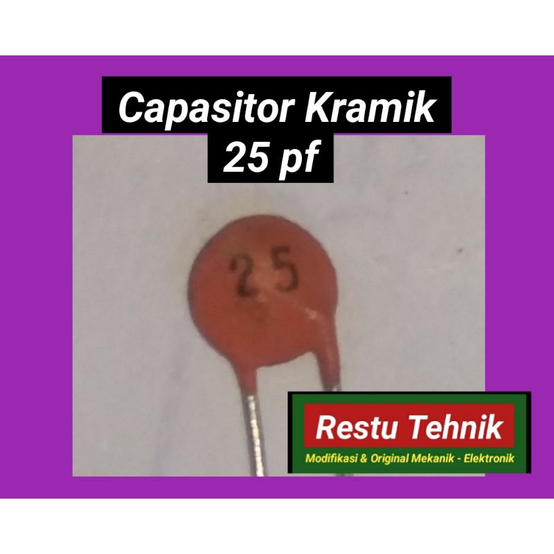 25pf capasitor keramik 25pf Kapasitor kramik