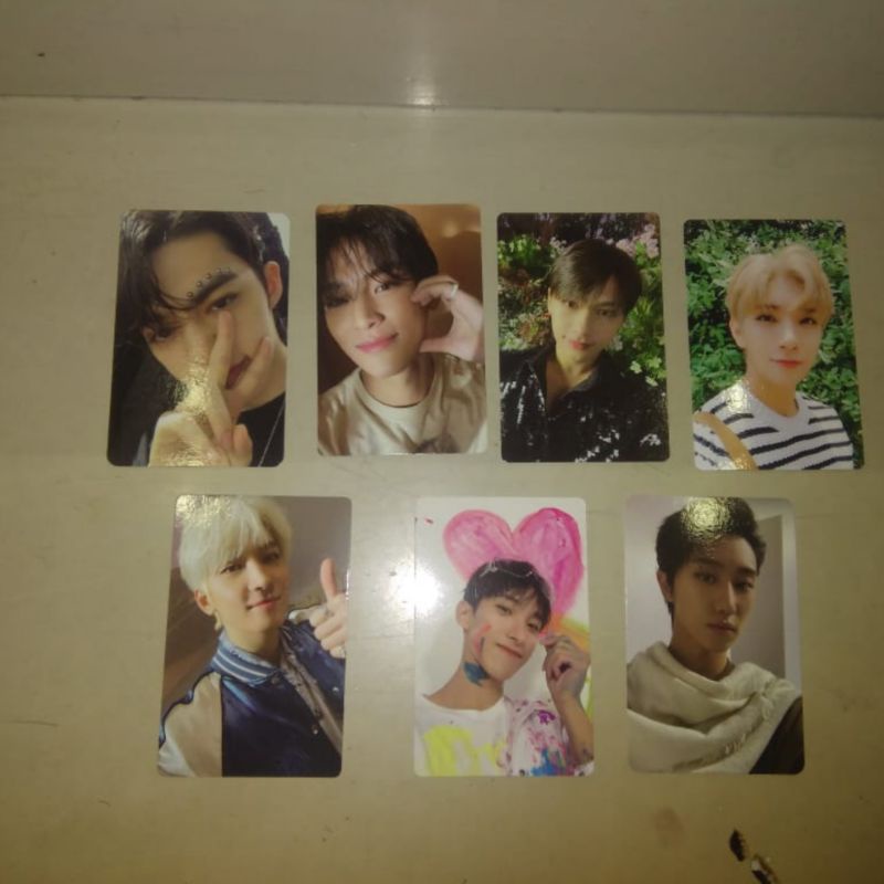 Photocard Seongcheol Piercing Scoups Jun DK The8 Wonwoo Seungkwan  Joshua Face The Sun Pioneer Carat