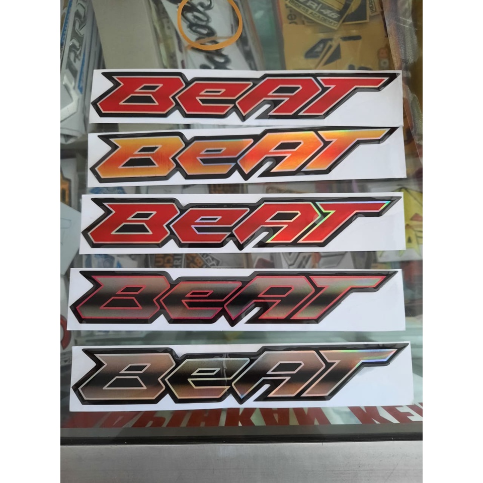 STICKER MOTOR TIMBUL BEAT