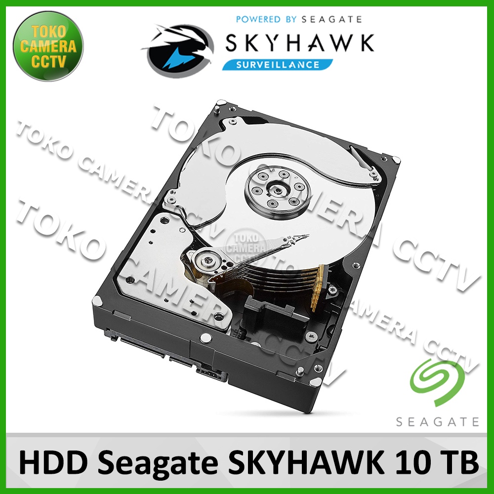 Hard Disk Seagate Skyhawk 10TB Khusus CCTV / Harddisk Seagate Skyhawk 10 Terra