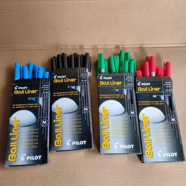 

Hanya Di Sini Pulpen pilot Ball Liner 0.8mm ( 12 pcs ) ^