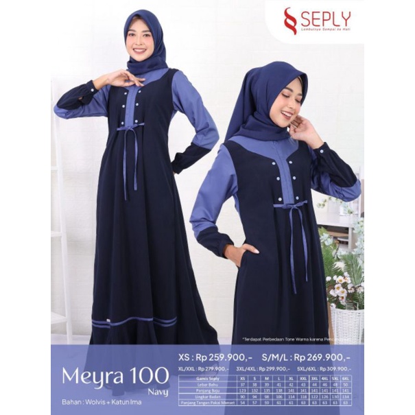 GAMIS SEPLY MEYRA 100 NAVY