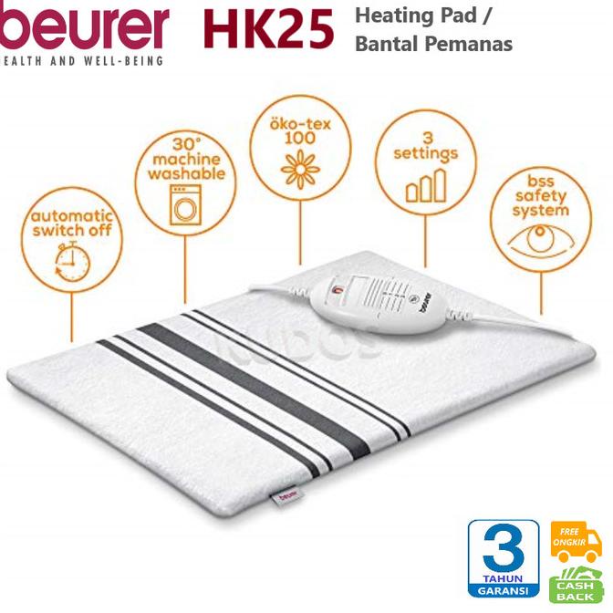 Beurer HK25 - Heating Pad - Bantal Panas Terapi Listrik Elektrik HK 25