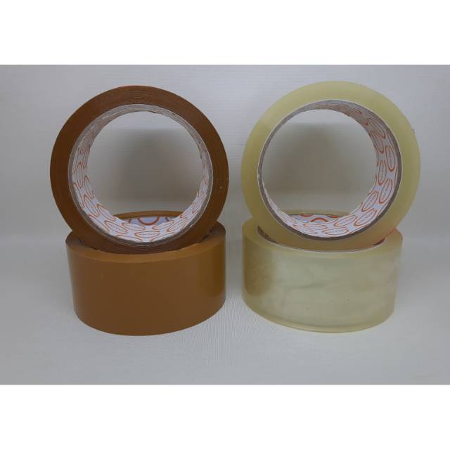 

Lakban Bening dan Cokelat 2" UK: 45mm x 72 yard - MURAH DAN BERKUALITAS - BRAND COIN TAPE