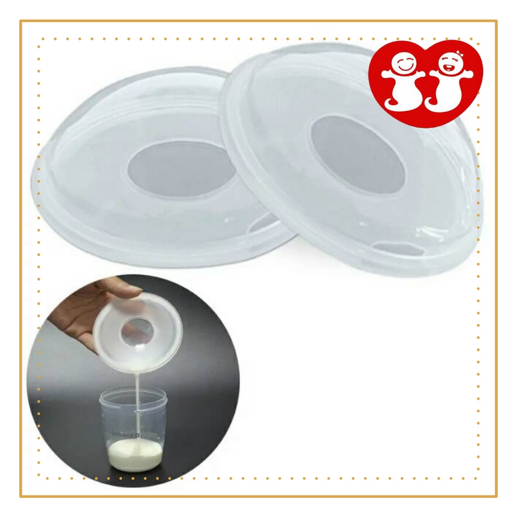 Wadah Penampung ASI Silikon/Breastpad Saver Shield/Breast Milk Collector