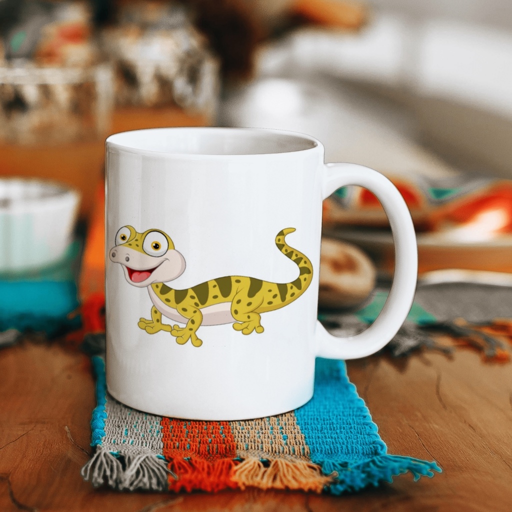 mug custom lucu tokek lucu