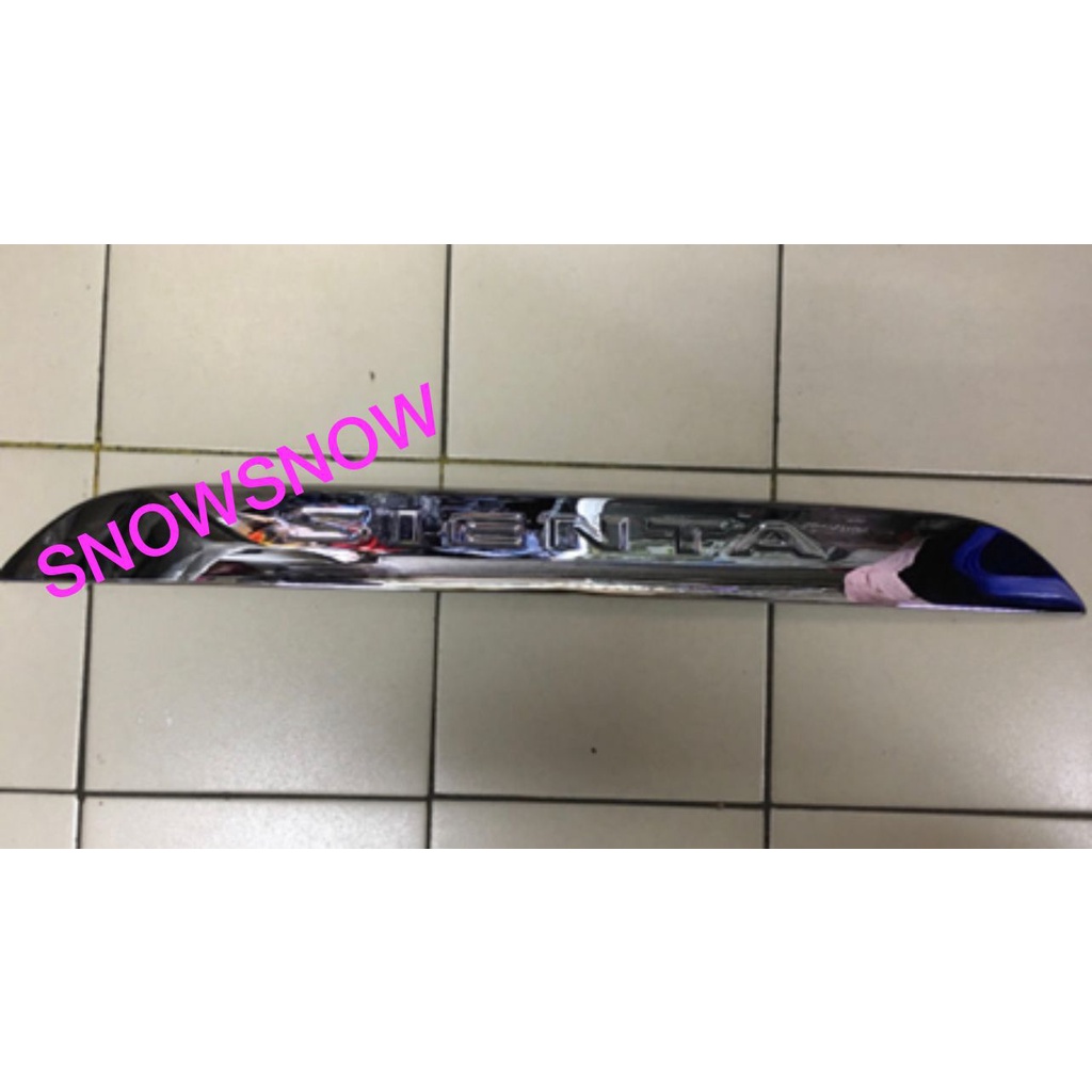 Trunk Lid Toyota Sienta Emboss Full Chrome