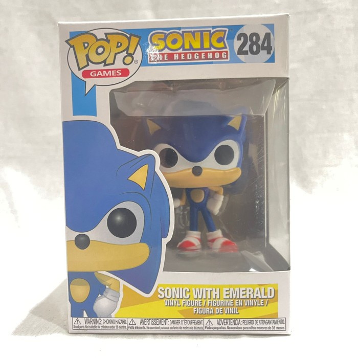 FIGURE POP SONIC THE HEDGEHOG 284 SONIC WITH EMERALD FUNKO