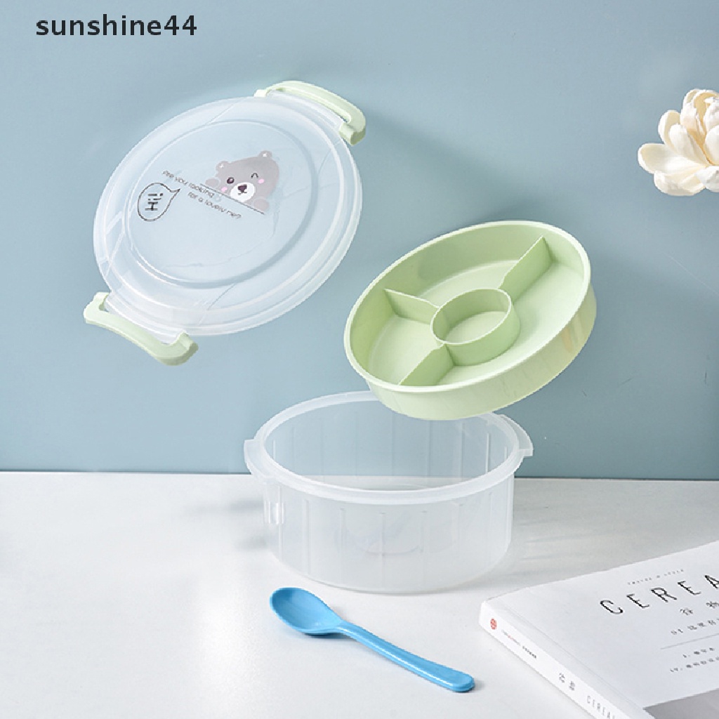 Sunshine Kotak Makan Bento 2 Lapis Untuk Piknik / Outdoor